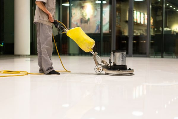 Commercial Floor Buffing